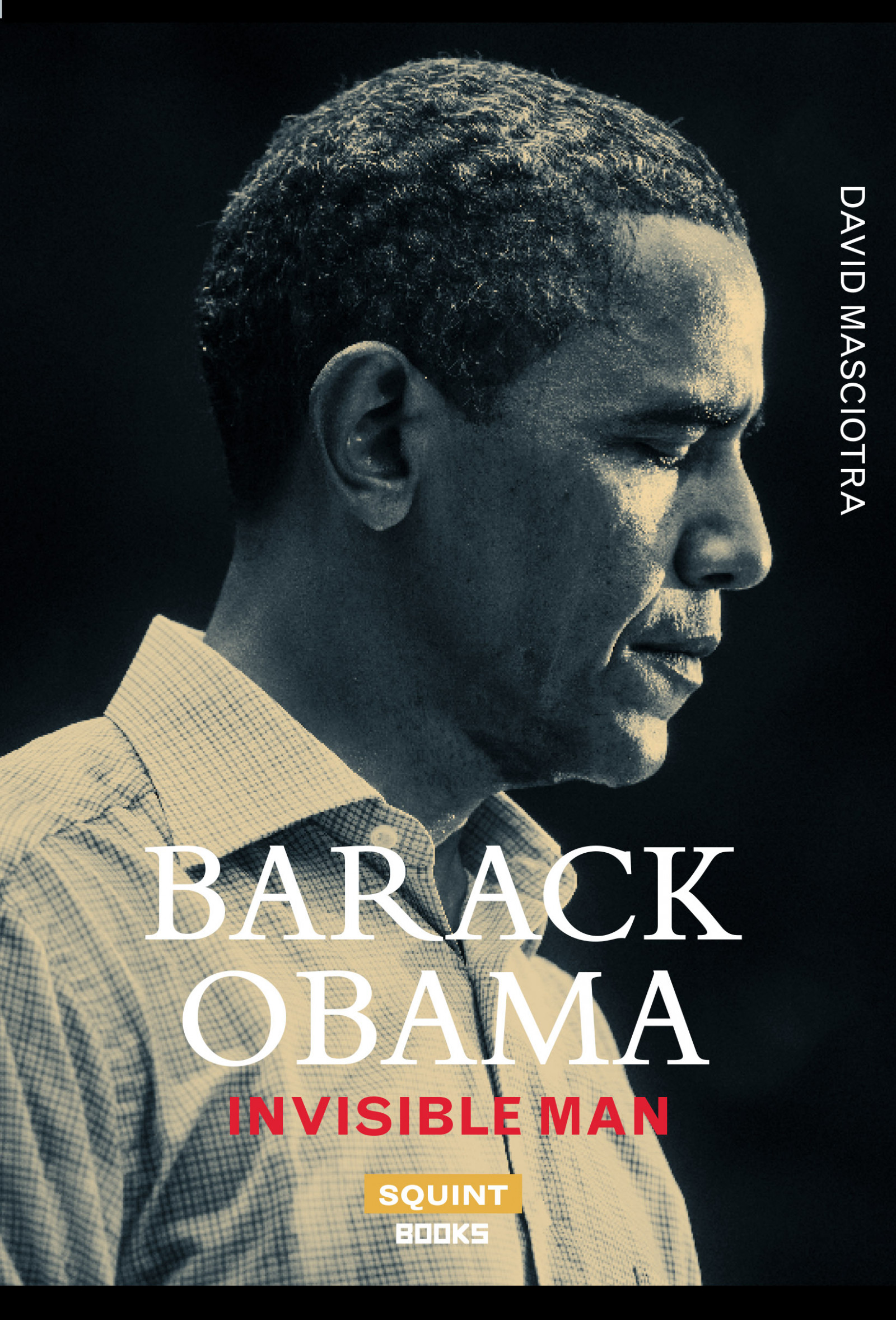 Cover and interior book Obama - The Invisible man
